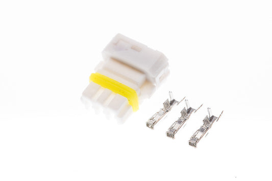 Connector  weiblich  3 polig mit Crimpverbinder CSF11228