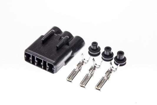 Connector  weiblich  3 polig mit Einzeladerabdichtungen & Crimpverbinder CSF11235