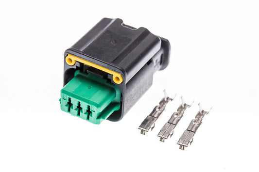 Connector  weiblich  3 polig mit Crimpverbinder CSF11236