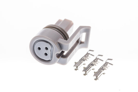 Connector  weiblich  3 polig mit Crimpverbinder CSF11238