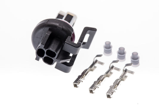 Connector  weiblich  3 polig mit Einzeladerabdichtungen & Crimpverbinder CSF11239