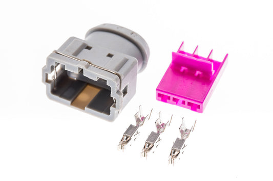 Connector  weiblich  3 polig mit Crimpverbinder CSF11242