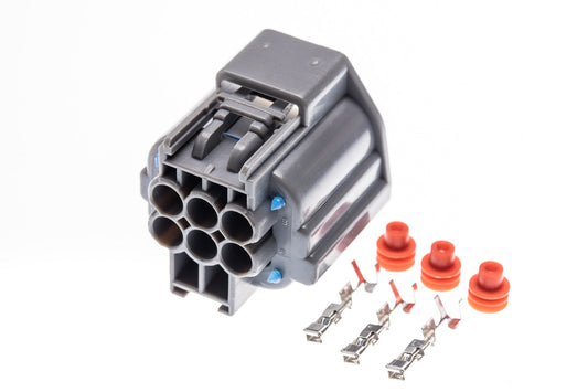 Connector  weiblich  3 polig mit Einzeladerabdichtungen & Crimpverbinder CSF11246