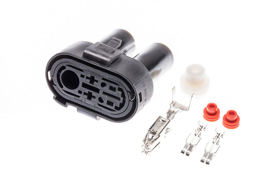 Connector  weiblich  3 polig mit Crimpverbinder CSF11248