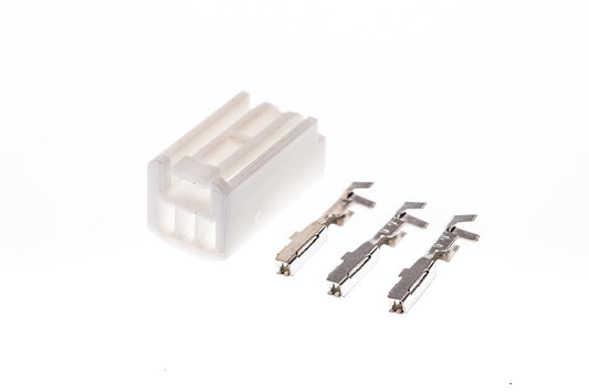 Connector  weiblich  3 polig mit Crimpverbinder CSF11250