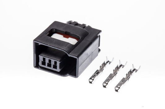 Connector  weiblich  3 polig mit Crimpverbinder CSF11261