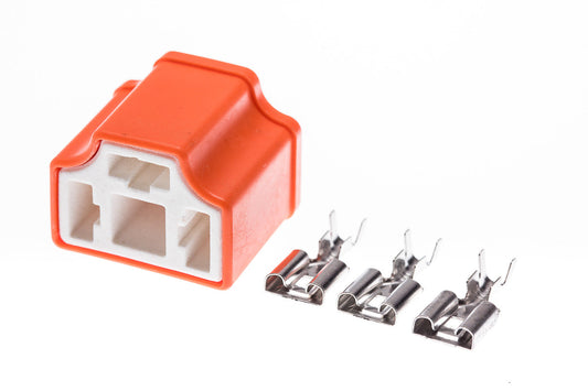 Connector  weiblich  3 polig mit Crimpverbinder CSF11263