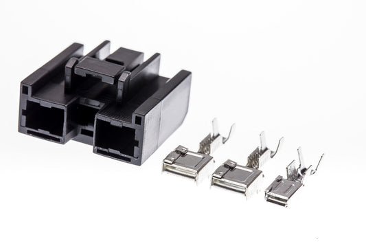 Connector  weiblich  3 polig mit Crimpverbinder CSF11265