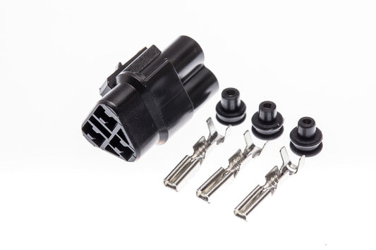 Connector  weiblich  3 polig mit Crimpverbinder CSF11270
