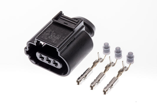 Connector  weiblich  3 polig mit Einzeladerabdichtungen & Crimpverbinder CSF11273