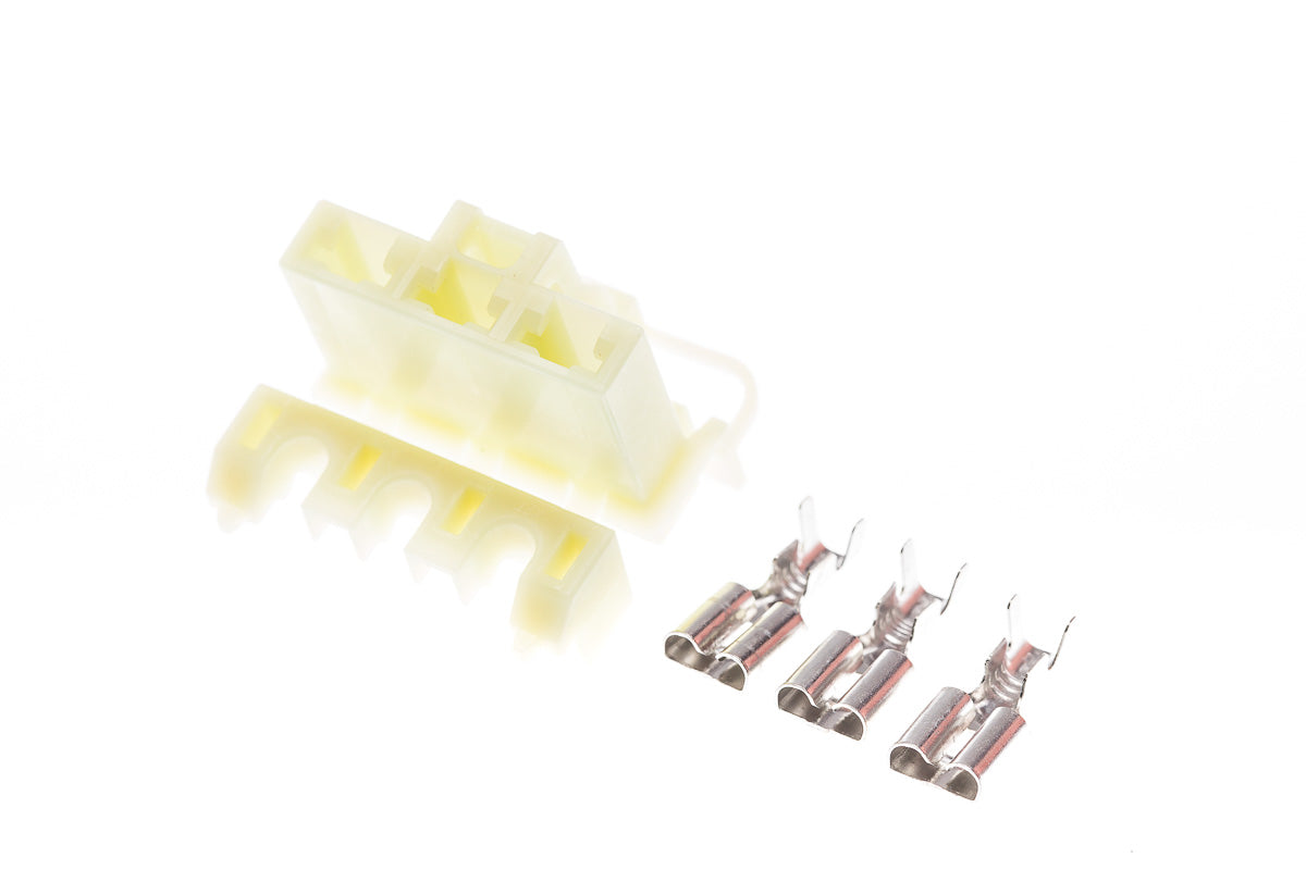 Connector  weiblich  3 polig mit Crimpverbinder CSF11281