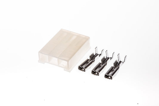 Connector  weiblich  3 polig mit Crimpverbinder CSF11284