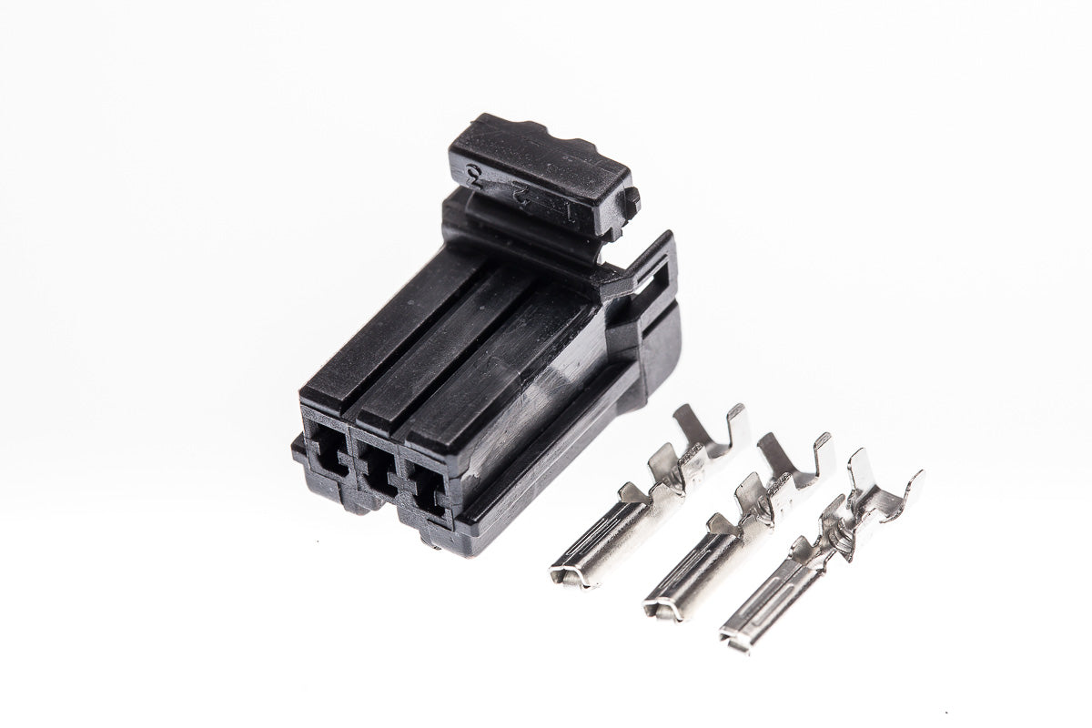 Connector  weiblich  3 polig mit Crimpverbinder CSF11285