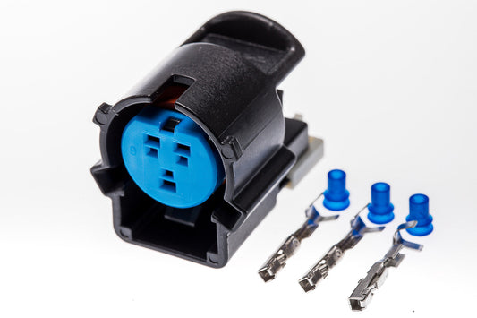 Connector  weiblich  3 polig mit Crimpverbinder CSF11288