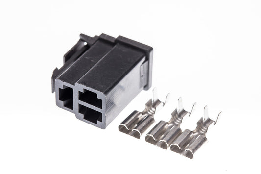 Connector  weiblich  3 polig mit Crimpverbinder CSF11299