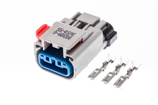 Connector  weiblich  3 polig mit Crimpverbinder CSF11303