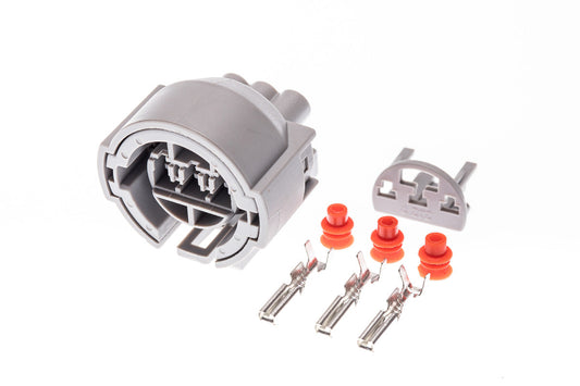 Connector  weiblich  3 polig mit Einzeladerabdichtungen & Crimpverbinder CSF11304