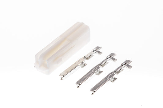 Connector  weiblich  3 polig mit Crimpverbinder CSF11306