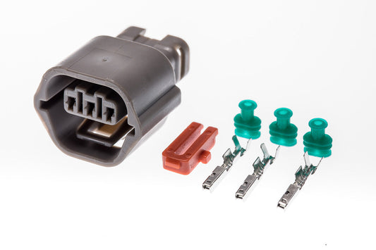 Connector  weiblich  3 polig mit Einzeladerabdichtungen & Crimpverbinder CSF11308