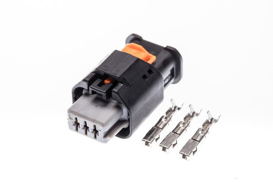 Connector  weiblich  3 polig mit Crimpverbinder CSF11310