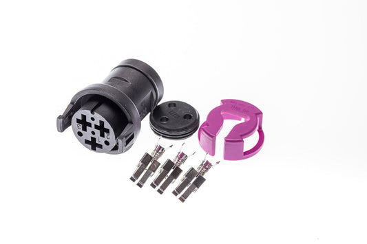 Connector  weiblich  3 polig mit Crimpverbinder CSF11315