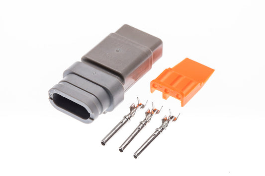 Connector  weiblich  3 polig mit Crimpverbinder CSF11321