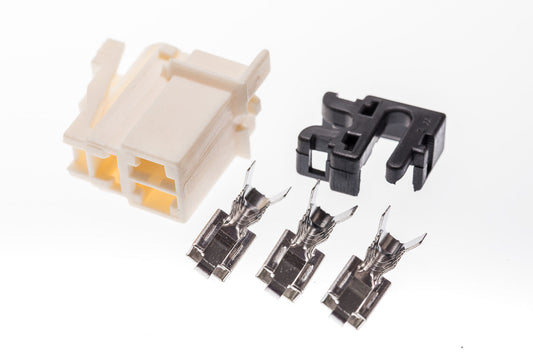 Connector  weiblich  3 polig mit Crimpverbinder CSF11326