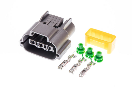 Connector  weiblich  3 polig mit Einzeladerabdichtungen & Crimpverbinder CSF11327