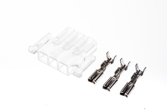 Connector  weiblich  3 polig mit Crimpverbinder CSF11335