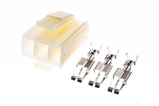Connector  weiblich  3 polig mit Crimpverbinder CSF11347