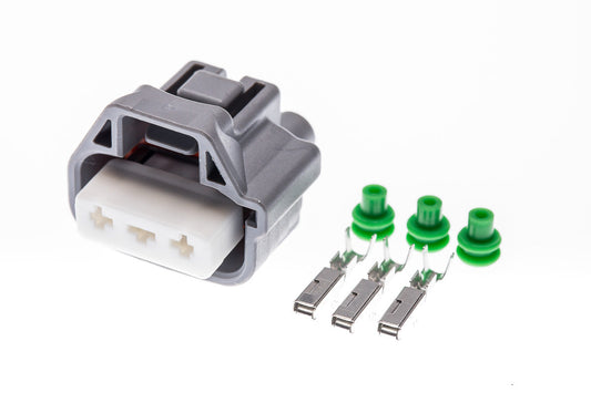 Connector  weiblich  3 polig mit Einzeladerabdichtungen & Crimpverbinder CSF11349