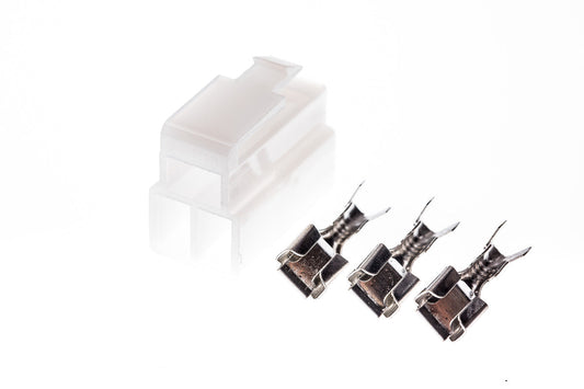 Connector  weiblich  3 polig mit Crimpverbinder CSF11351