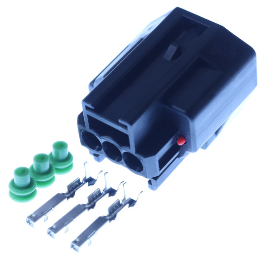 Connector  weiblich  3 polig mit Einzeladerabdichtungen & Crimpverbinder CSF11362