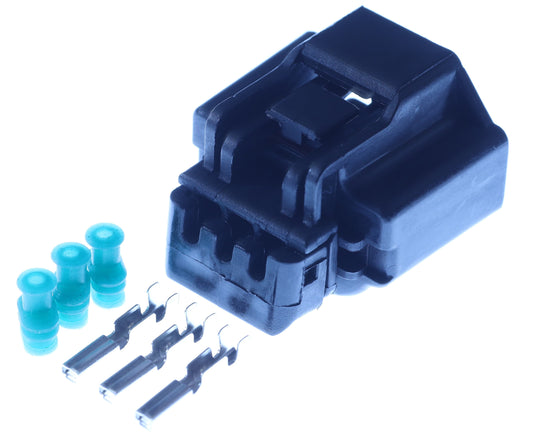 Connector  weiblich  3 polig mit Einzeladerabdichtungen & Crimpverbinder CSF11366