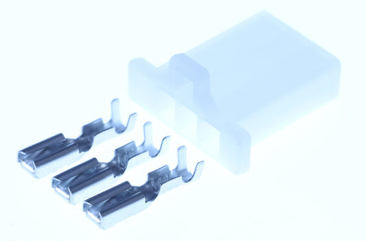 Connector  weiblich  3 polig mit Crimpverbinder CSF11370