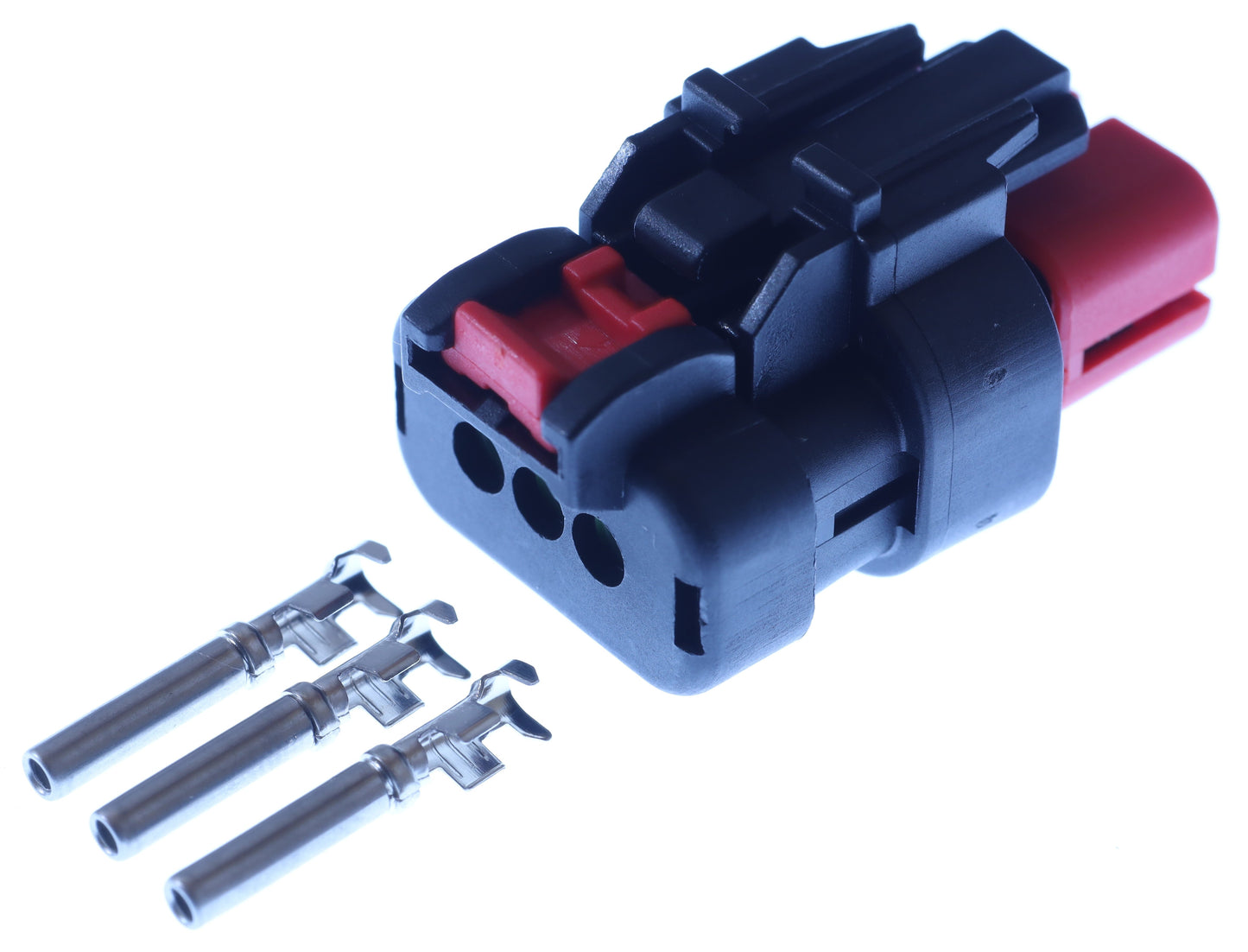 Connector  weiblich  3 polig mit Crimpverbinder CSF11417