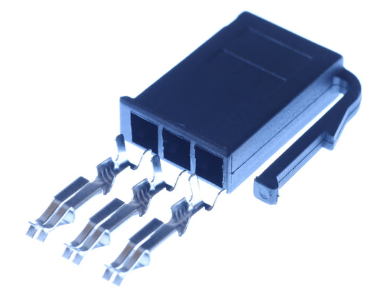 Connector  weiblich  3 polig mit Crimpverbinder CSF11420
