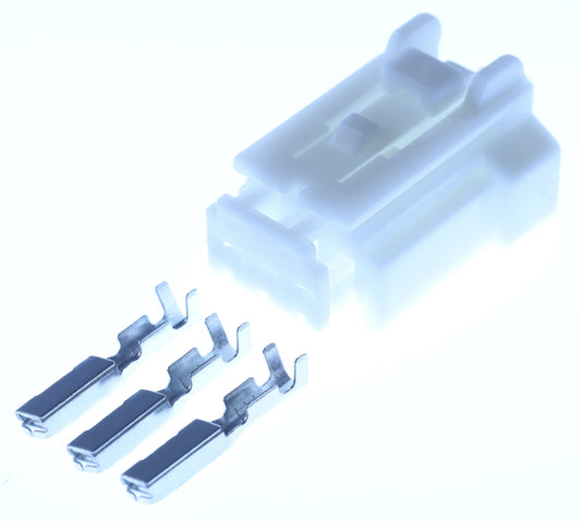 Connector  weiblich  3 polig mit Crimpverbinder CSF11422