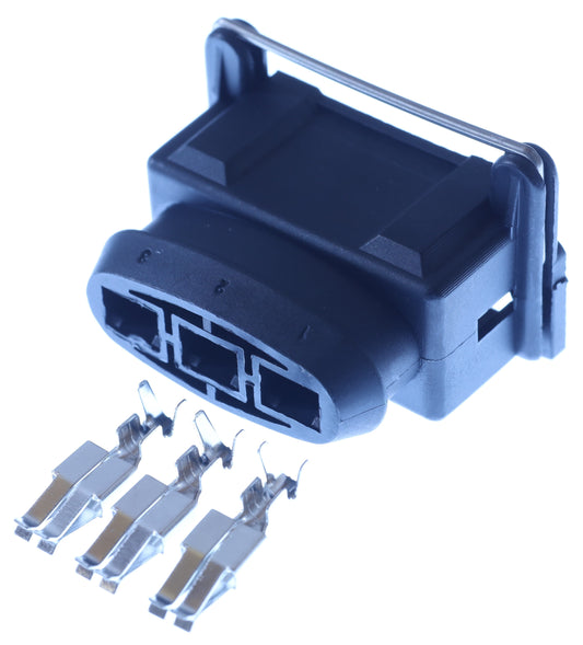 Connector  weiblich  3 polig mit Crimpverbinder CSF11432