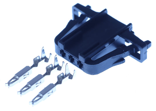 Connector  weiblich  3 polig mit Crimpverbinder CSF11486