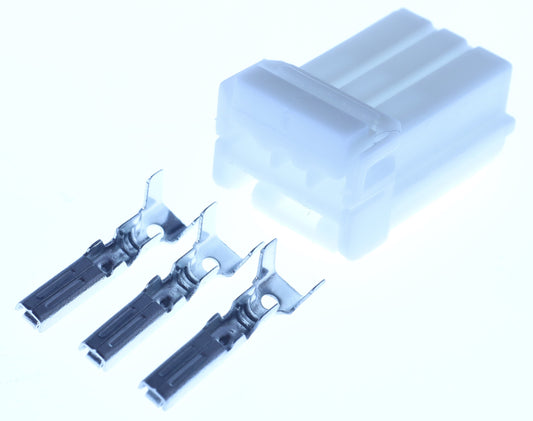 Connector  weiblich  3 polig mit Crimpverbinder CSF11508
