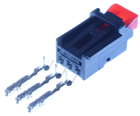 Connector  weiblich  3 polig mit Crimpverbinder CSF11515