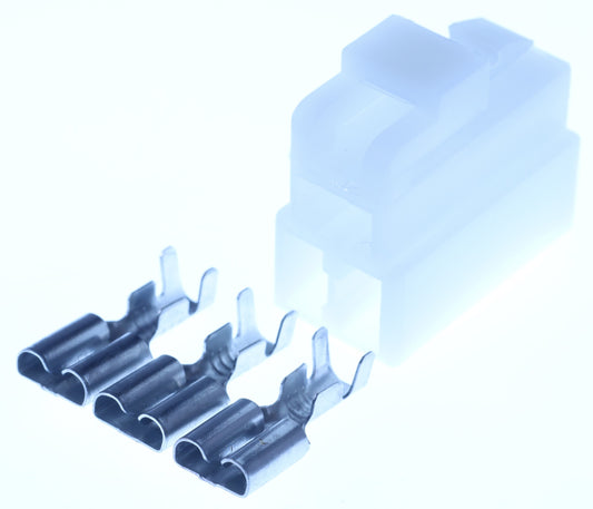 Connector  weiblich  3 polig mit Crimpverbinder CSF11524