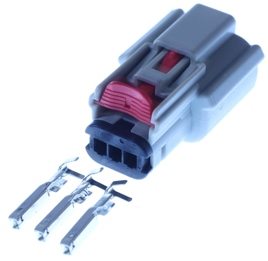 Connector  weiblich  3 polig mit Crimpverbinder CSF11529
