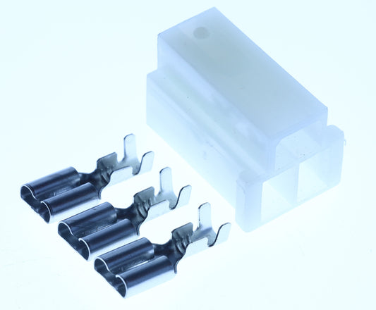 Connector  weiblich  3 polig mit Crimpverbinder CSF11577