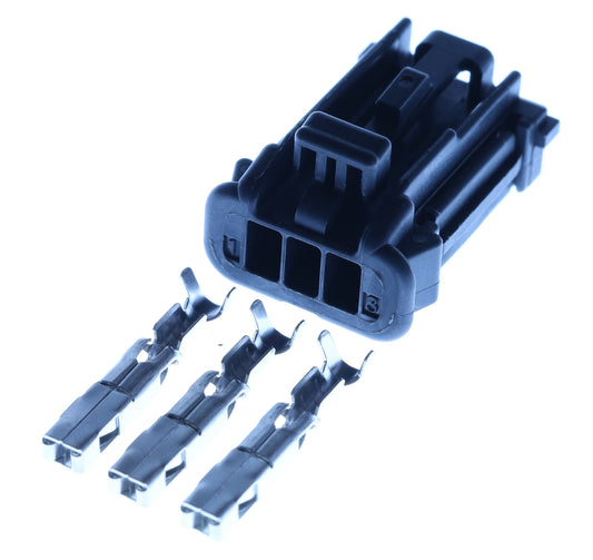 Connector  weiblich  3 polig mit Crimpverbinder CSF11579