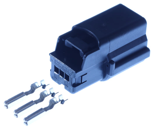 Connector  weiblich  3 polig mit Crimpverbinder CSF11591