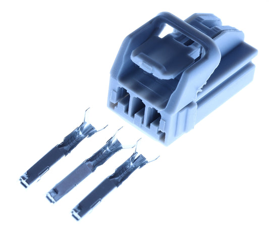 Connector  weiblich  3 polig mit Crimpverbinder CSF11593