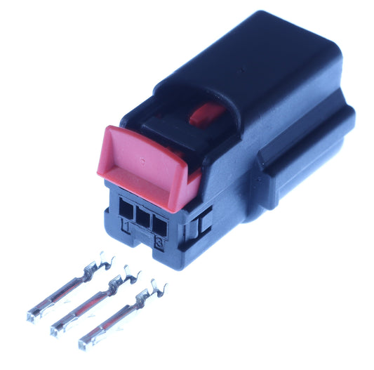 Connector  weiblich  3 polig mit Crimpverbinder CSF11594