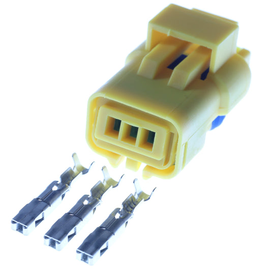 Connector  weiblich  3 polig mit Crimpverbinder CSF11631